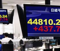 Chứng khoán châu Á tiếp đà giảm điểm của Phố Wall