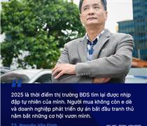 TS. Nguyễn Văn Đính: Bất động sản 2025 tăng trưởng đáng kinh ngạc