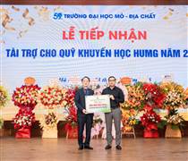 BSR: Tài trợ 200 triệu đồng cho Quỹ Khuyến học Trường Đại học Mỏ - Địa chất