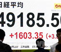 Chứng khoán châu Á đồng loạt khởi sắc