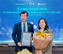 KLB: KienlongBank nâng cấp cam kết bảo mật thông tin khách hàng qua chuẩn mực quốc tế ISO/IEC 27001:2022