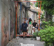 Hà Nội thông tin về tiến độ cải tạo 132 vòm cầu đá dẫn lên cầu Long Biên