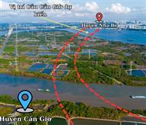 Chưa đầy 2 tháng nữa, cây cầu 11.000 tỷ đồng nối KĐT lấn biển Cần Giờ 10 tỷ USD của tỷ phú Phạm Nhật Vượng với trung tâm TP.HCM sẽ được khởi công