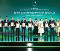BIDV nhận giải Báo cáo thường niên tốt nhất lần thứ 3 liên tiếp