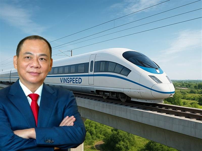 "Ông lớn" đứng sau thu xếp 4,66 tỷ USD cho VinSpeed của tỷ phú Phạm Nhật Vượng làm đường sắt tốc độ cao 5,3 tỷ USD, đi qua 4 tỉnh, thành