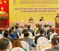 Tổng Công ty Công nghiệp mỏ Việt Bắc TKV - CTCP: Nộp ngân sách 663 tỷ đồng