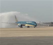 Máy bay Boeing 787 đã hạ cánh an toàn xuống sân bay Long Thành