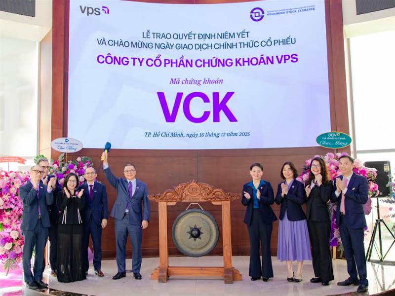 VCK: Hơn 1,48 tỷ cổ phiếu VCK của Chứng khoán VPS chính thức giao dịch ...