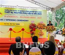 Khai mạc triển lãm quốc tế ngành công nghiệp, nguyên phụ liệu dệt may 2025