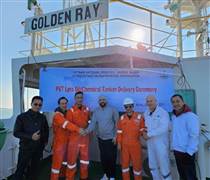 PVT: Tiếp nhận tàu chở dầu hóa chất PVT Lyra tại Hàn Quốc