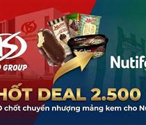 KDC: KIDO chốt chuyển nhượng mảng kem cho Nutifood với giá 2.500 tỷ đồng