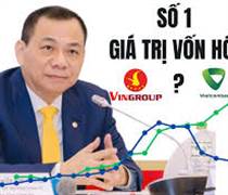 Vốn hóa Vingroup gấp 2,5 lần đơn vị đứng liền sau là Vietcombank