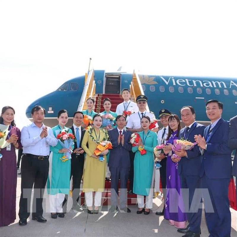 HVN: Vietnam Airlines khai trương chặng bay Thành phố Hồ Chí Minh - Điện Biên