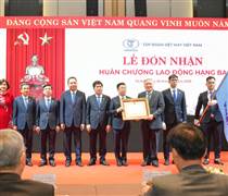 VGT: Vinatex đón nhận Huân chương Lao động hạng Ba