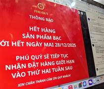 Loạn giá bạc 'sang tay'