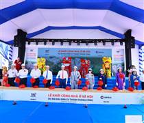 SCR: TTC IZ chính thức khởi công Nhà ở xã hội thuộc Khu dân cư TTC