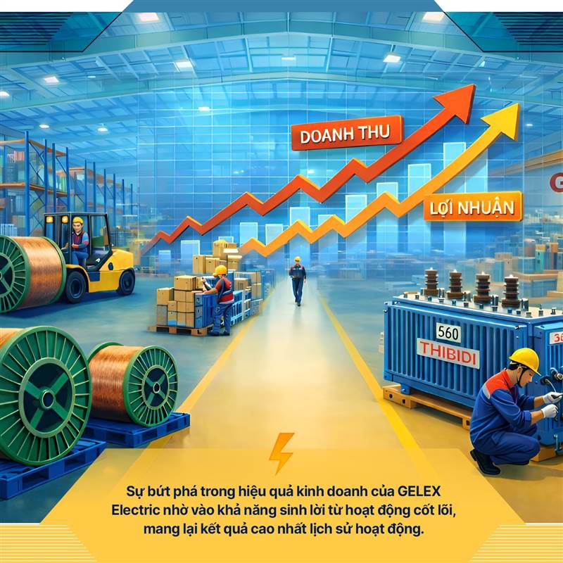 GEE: Hiện tượng GELEX Electric: Khi tăng trưởng đột phá gọi tên một doanh nghiệp sản xuất