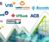 Cổ phiếu ngân hàng 2025: Hai mã tăng bằng lần, duy nhất VCB giảm giá