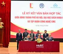CMG: Ký thỏa thuận hợp tác "Ba Nhà" với Hà Nội và Đại học Bách khoa Hà Nội