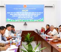 Khẩn trương giải phóng mặt bằng Dự án đầu tư hoàn chỉnh kênh đường ống cấp II và kênh cấp III thuộc hệ thống thủy lợi Sông Cái - Tân Mỹ