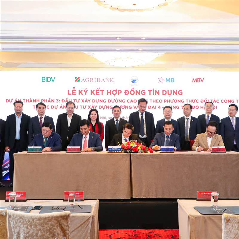 Agribank làm đầu mối thu xếp khoản tín dụng 25.453 tỷ đồng cho Dự án đầu tư xây dựng đường Vành đai 4 - Vùng Thủ đô Hà Nội