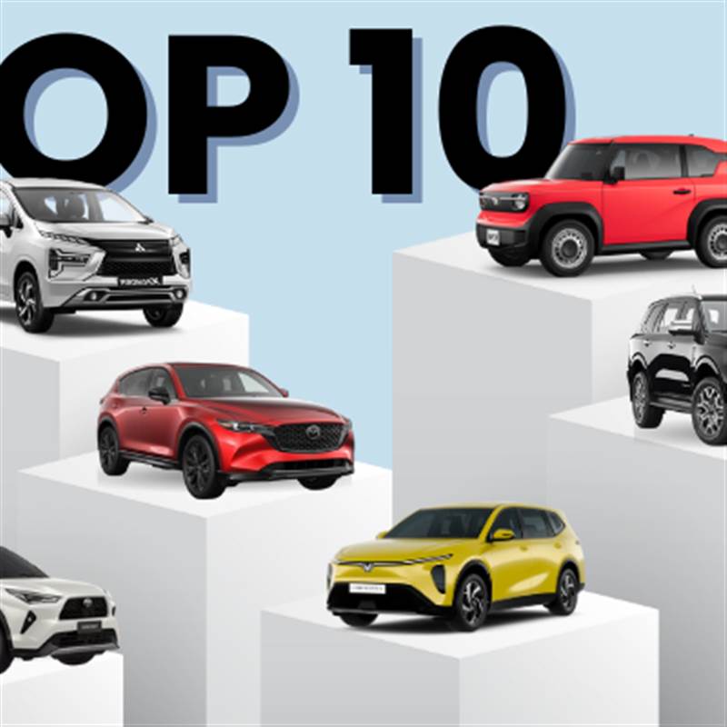 Top 10 ô tô bán chạy nhất năm 2025: VinFast thống trị tuyệt đối, chỉ duy nhất một mẫu sedan lọt top