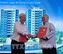 HSG: TP Hồ Chí Minh ký kết phát triển 20.000 nhà ở xã hội cho công nhân