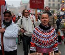 Hàng nghìn người biểu tình ở Đan Mạch yêu cầu Mỹ để Greenland yên