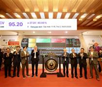DCV: Cổ phiếu Dragon Capital tăng kịch trần 40% trong ngày chào sàn chứng khoán