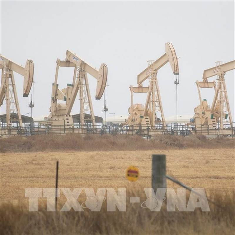 Giá dầu WTI giảm xuống mức thấp nhất trong một tuần