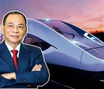 Xuất hiện động thái mới tại tuyến đường sắt tốc độ cao 5,3 tỷ USD, đi qua 4 tỉnh thành do VinSpeed của tỷ phú Phạm Nhật Vượng đề xuất