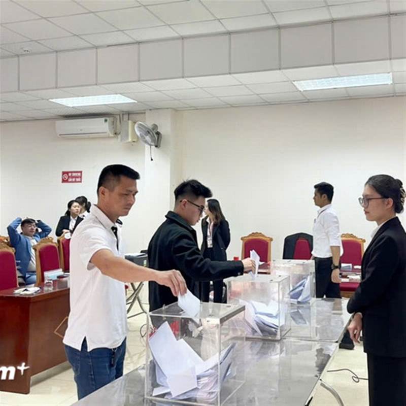 Đấu giá đất tại xã Quang Minh: Giá trúng cao nhất gần 130 triệu đồng mỗi mét vuông