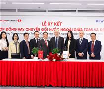TCX: TCBS khơi thông dòng vốn từ Châu Âu, vay chuyển đổi từ đối tác DEG của Đức