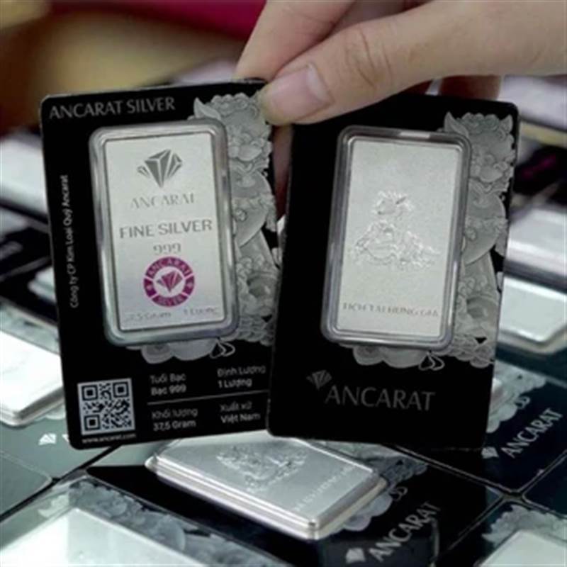 Giá bạc hôm nay 15/2: Ngày đầu tiên trong kỳ nghỉ Tết, chốt tuần giá bạc trong nước giảm, thế giới tăng nhẹ