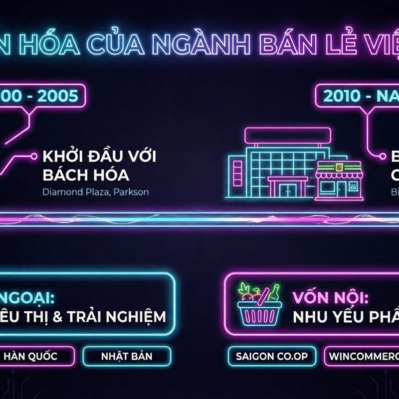 Cuộc đấu tỷ USD sau 20 năm: Đại gia Thái, Hàn, Nhật chiếm lĩnh nhà kính lộng lẫy, WinMart và Bách Hóa Xanh bán sát vách nhà dân