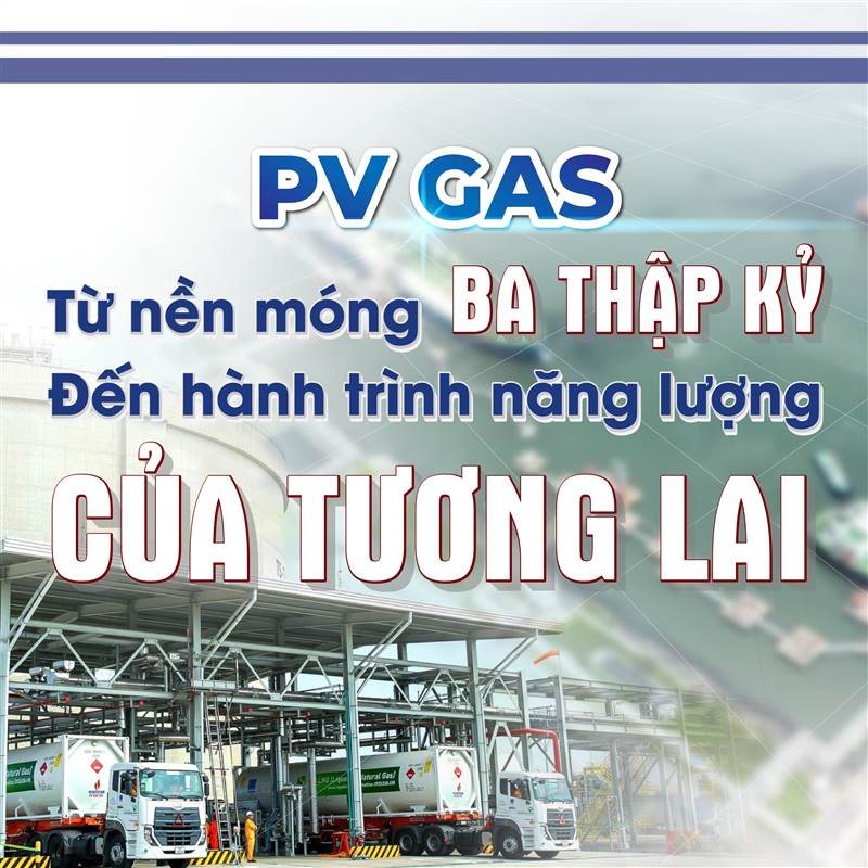 GAS: 'Trụ cột' khí cho tương lai năng lượng Việt Nam