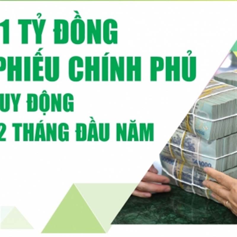 Infographics: 60.541 tỷ đồng trái phiếu Chính phủ được huy động trong 2 tháng đầu năm