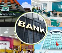 Điểm danh những ngân hàng tăng trưởng cho vay mạnh nhất: Xuất hiện nhà băng đầu tiên vượt mốc 1 triệu tỷ sau Vietcombank, VietinBank, Agribank và Vietcombank