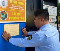 Đà Nẵng: Dán số điện thoại đường dây nóng tại toàn bộ cửa hàng xăng dầu