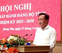 Thông qua Đề án thành lập Khu kinh tế tự do Hưng Yên