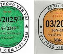 Lý do tem đăng kiểm mới không in ngày hết hạn