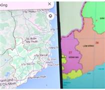 Hôm nay Google Maps đã cập nhật một số khu vực mới sau sáp nhập tại Việt Nam