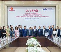 Vingroup và Tổng Công ty Cảng Hàng không Việt Nam hợp tác thúc đẩy chuyển đổi xanh