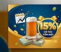 BSH: Một công ty sắp chốt ngày trả cổ tức tiền mặt 15%