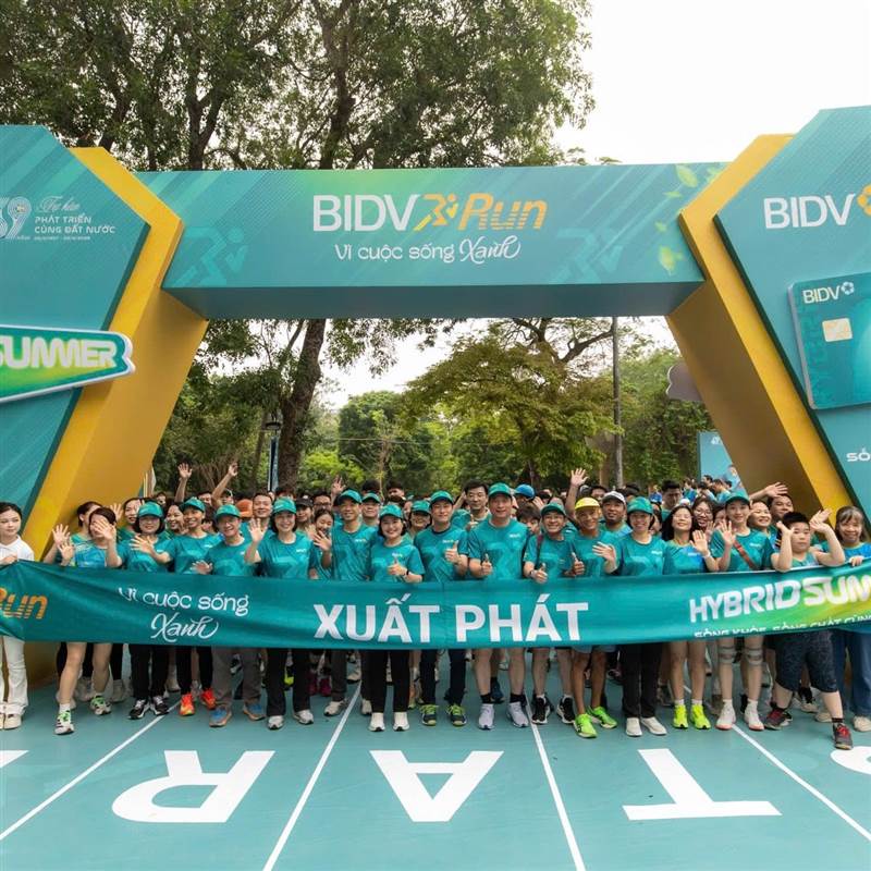 BIDV khởi động chiến dịch kết nối sống xanh và tài chính thông minh