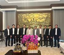 GVR: Lãnh đạo VRG chúc Tết Chol Chhnam Thmey tại Campuchia