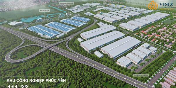 Khởi công Khu công nghiệp Phúc Yên gần 2.000 tỷ đồng