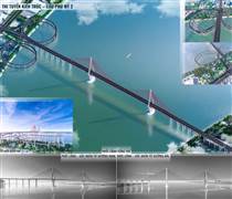 Cầu dây văng tĩnh không cao nhất Việt Nam, tổng vốn đầu tư 23.000 tỷ đồng giúp kết nối với siêu dự án 16 tỷ USD