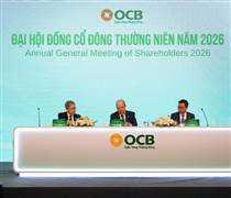 OCB: Đặt mục tiêu lãi 6.960 tỷ đồng, lên kế hoạch tăng vốn thêm gần 3.995 tỷ đồng