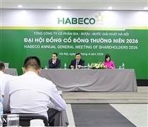 BHN: ĐHĐCĐ Habeco 2026: Chỉ tiêu lợi nhuận giảm sâu, tham vọng mở rộng thị phần phía Nam